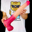 14.57in Big Horse Dildo Ombre Soft New Dildo For Women
