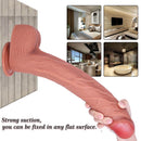 14.57in Big Long Soft Touching Dildo Sex Toy For Vagina Anus