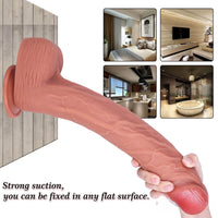 14.57in Big Long Soft Touching Dildo Sex Toy For Vagina Anus