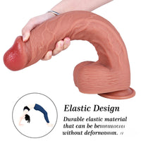 14.57in Big Long Soft Touching Dildo Sex Toy For Vagina Anus