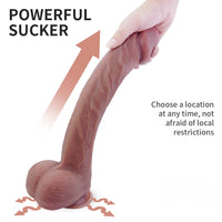 14.57in Hypertrophy Glans Fine Surface Long Dildo Adult Toy