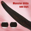14.5in Fantasy Monster Huge Silicone Soft Dildo For Women Men Gay