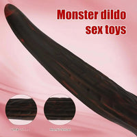 14.5in Fantasy Monster Huge Silicone Soft Dildo For Women Men Gay