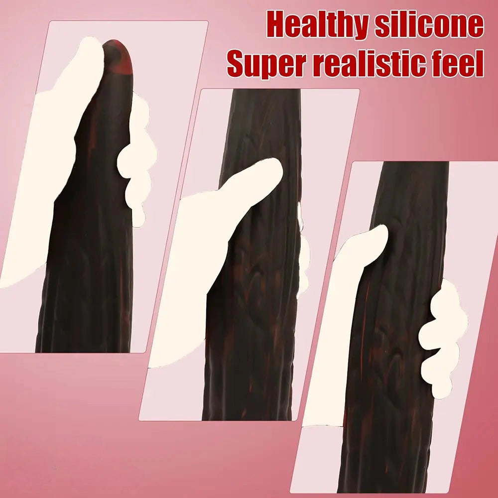 14.5in Fantasy Monster Huge Silicone Soft Dildo For Women Men Gay