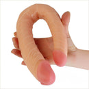 14.6in 10.6in Big Small Double Lifelike Dildo For Adult Men Women Using
