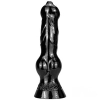 14.76in Big Thick Animal Dog Dildo Realistic Sex Toy With Sucker