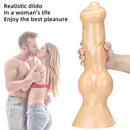 14.76in Big Thick Animal Dog Dildo Realistic Sex Toy With Sucker