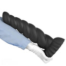 14.76in Silicone Black Extra Large Thick Anal Plug Dildo For Anal Masturbation