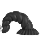 14.76in Silicone Black Extra Large Thick Anal Plug Dildo For Anal Masturbation