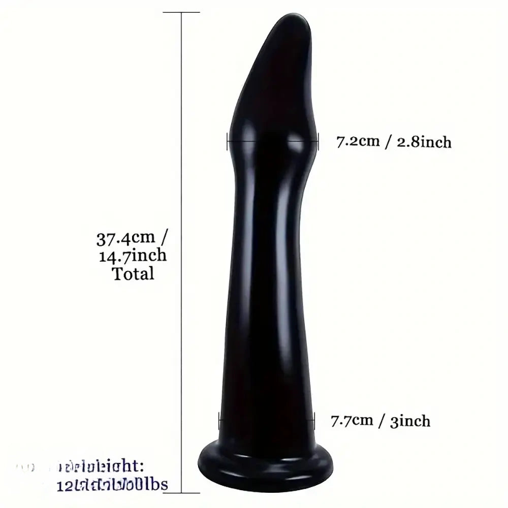 14.7in Huge Snake Long Animal Exotic Suction Cup Women Dildo