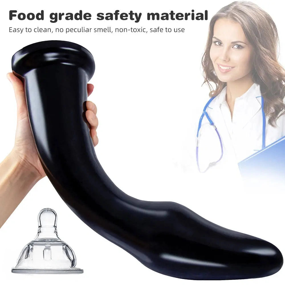 14.7in Huge Snake Long Animal Exotic Suction Cup Women Dildo