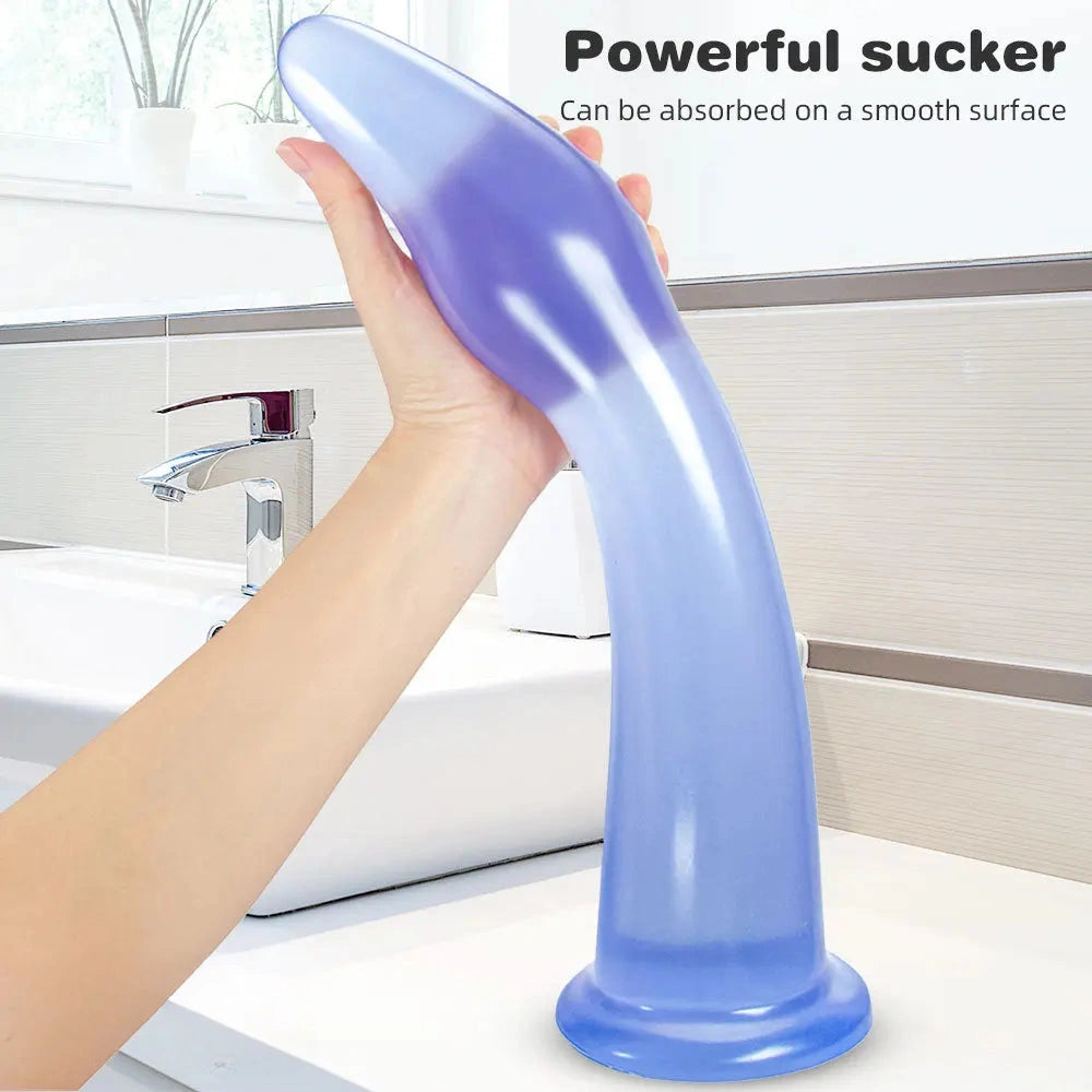 14.7in Huge Snake Long Animal Exotic Suction Cup Women Dildo