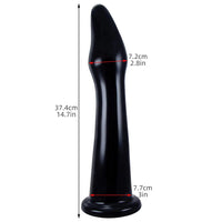 14.7in Huge Snake Long Animal Exotic Suction Cup Women Dildo