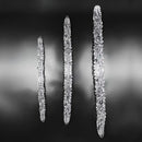 14.8in 18.7in 22.6in Clear Long Dual Heads Huge Spiked Dildo For Women
