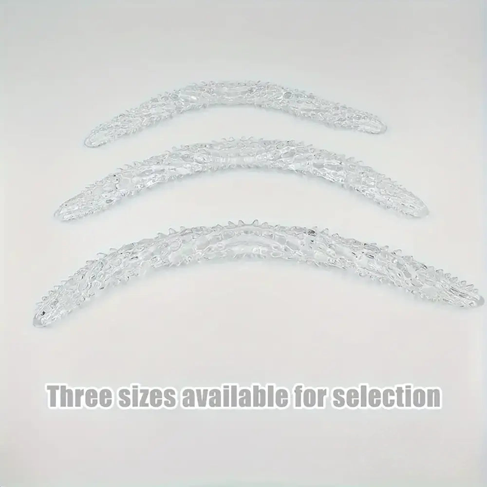 14.8in 18.7in 22.6in Clear Long Dual Heads Huge Spiked Dildo For Women