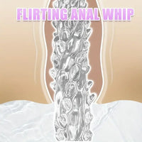 14.8in 18.7in 22.6in Clear Long Dual Heads Huge Spiked Dildo For Women
