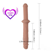 14.96in 12.4in Dildo Sword SM Sex Toy With Handle For Adult Women