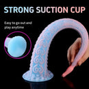 14.96in 18.11in Big Long Flower Petal Silicone Soft Dildo For Women Men