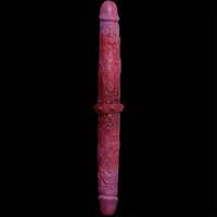 14.96in Big Long Double Sided Silicone Dildo Sex Toy For Women Love