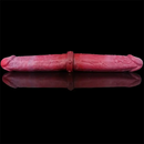 14.96in Big Long Double Sided Silicone Fantasy Dildo Sex Toy For Anus