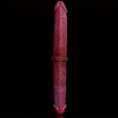 14.96in Big Long Double Sided Silicone Fantasy Dildo Sex Toy For Anus