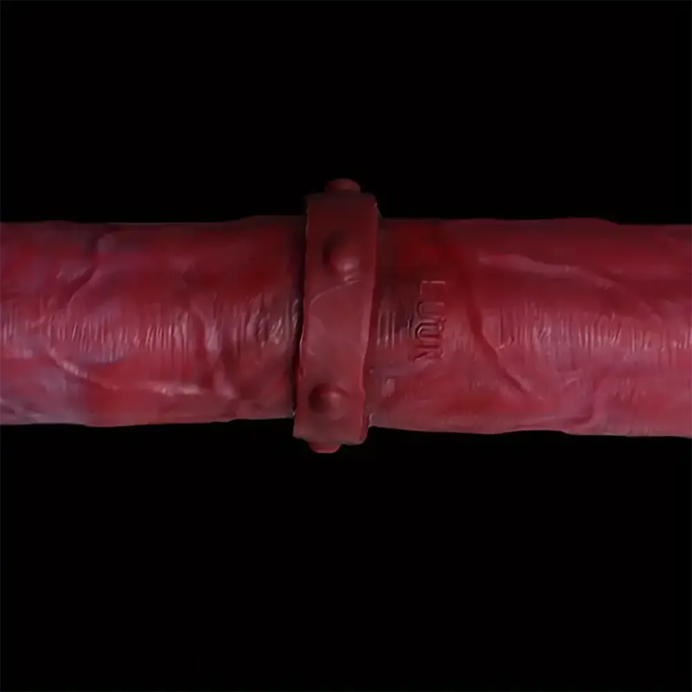 14.96in Big Long Double Sided Silicone Fantasy Dildo Sex Toy For Anus