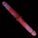 14.96in Realistic Silicone Dual-Headed Long Soft Big Dildo For Adults