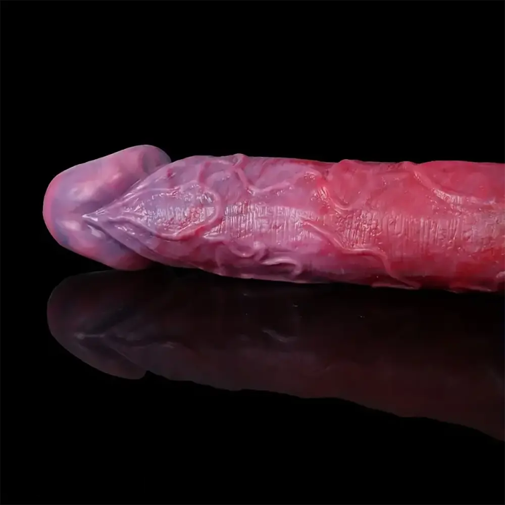14.96in Realistic Silicone Dual-Headed Long Soft Big Dildo For Adults