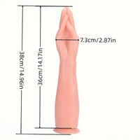 14.96in Super Large Thick Size Soul-Stealing Magic Hand Fist Dildo