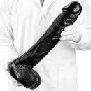 14.96in Women Men Big Black Thick Long Dildo Adult Sex Toy For Anal Vaginal