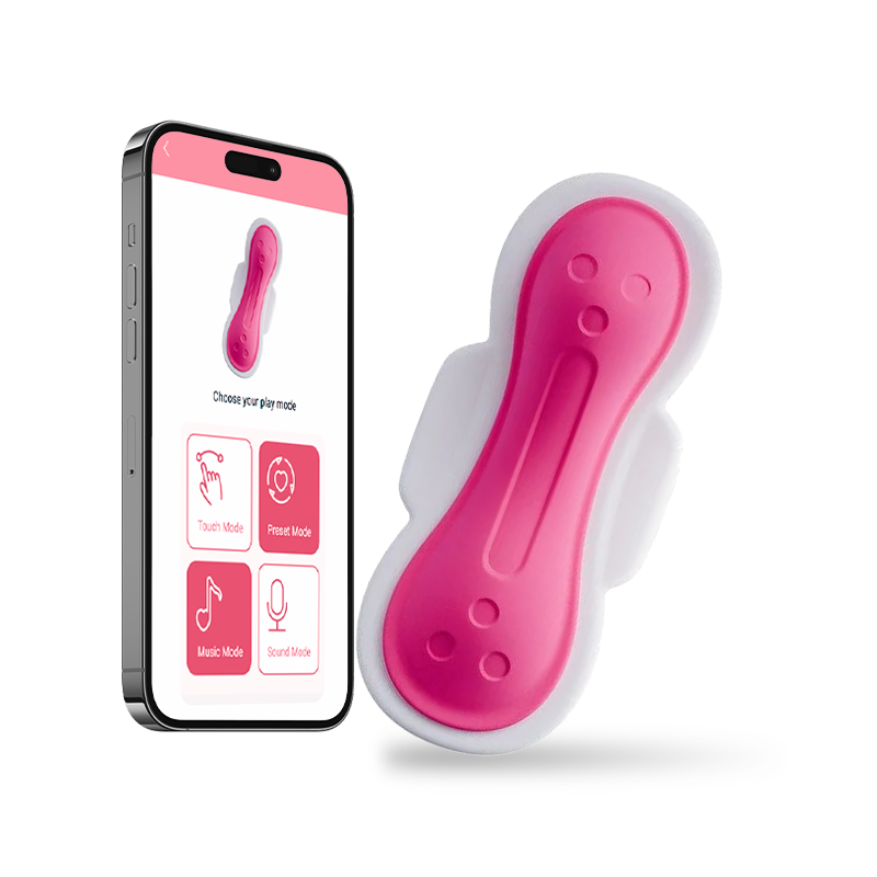 Wearable Panty Vibrators Clit Nipple Stimulator With Remote App Control