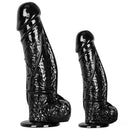 14in 10.63in Big Black Dildo With Realistic Veins For Women Orgasm