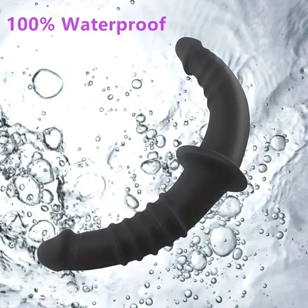 14in Big Long Silicone Soft Double Penetration Female Masturbation Dildo