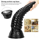 14in Thick Big Real Black Dildo Tentacle Octopus Penis Sex Toy