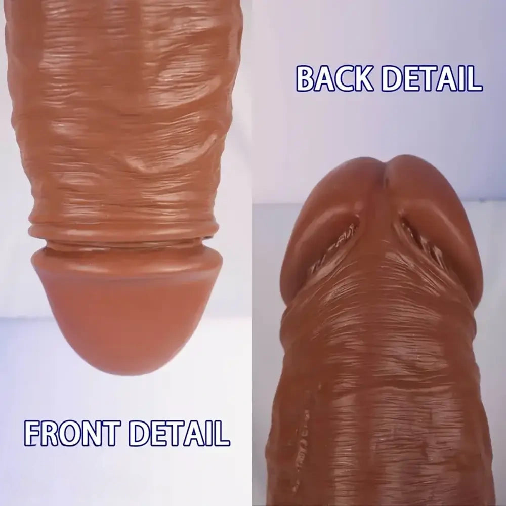 15.16in Super Big Tremendous Thick Long Real Touch Feeling Dildo