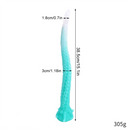 15.1in 17.3in Luminous Silicone Soft Long Big Tentacle Octopus Dildo