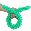 15.35in 19.29in Huge Long Double-Ended Spiked Anal Plug Dildo