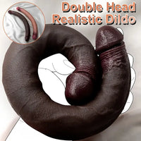 15.35in Extra Long Penis Double Sided Silicone Huge Cock Dildo