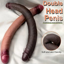 15.35in Extra Long Penis Double Sided Silicone Huge Cock Dildo