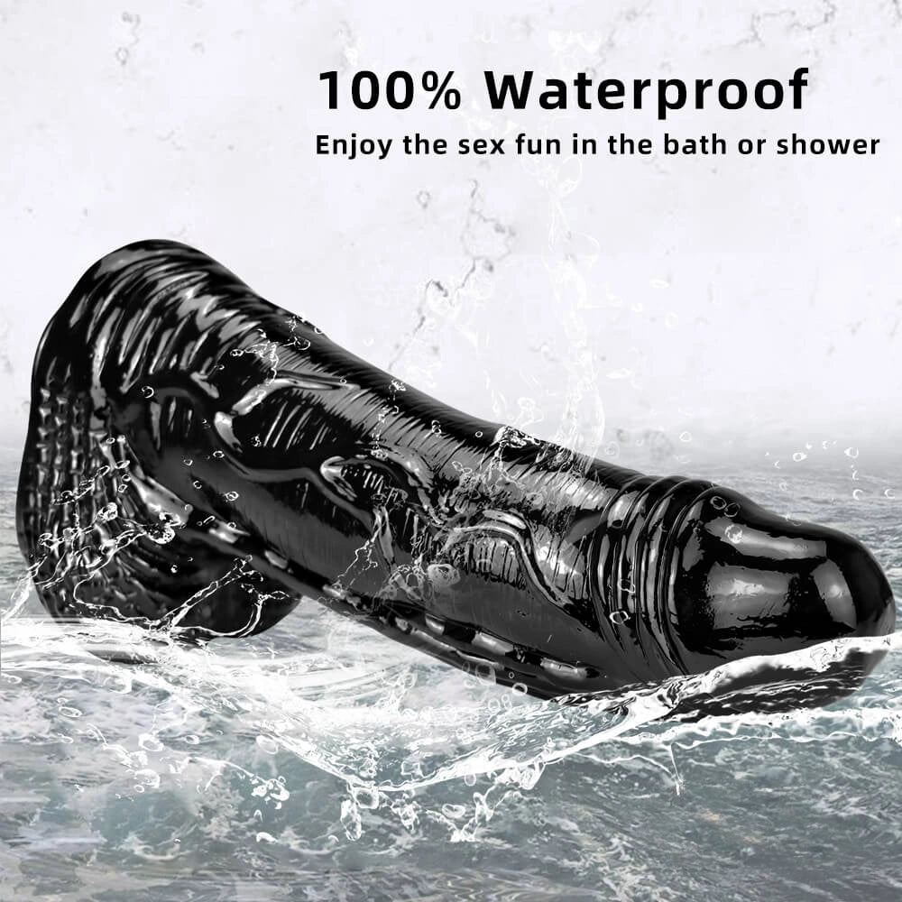15.35in Huge Long Real Cock Dildo Realistic Texture Toy For Women