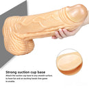15.35in Huge Long Real Cock Dildo Realistic Texture Toy For Women