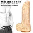 15.35in Huge Long Real Cock Dildo Realistic Texture Toy For Women