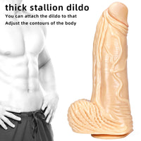 15.35in Huge Long Real Cock Dildo Realistic Texture Toy For Women