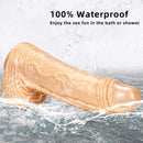 15.35in Huge Long Real Cock Dildo Realistic Texture Toy For Women