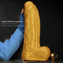 15.35in Huge Thick Silicone Soft Dildo Realistic Design For G-Spot