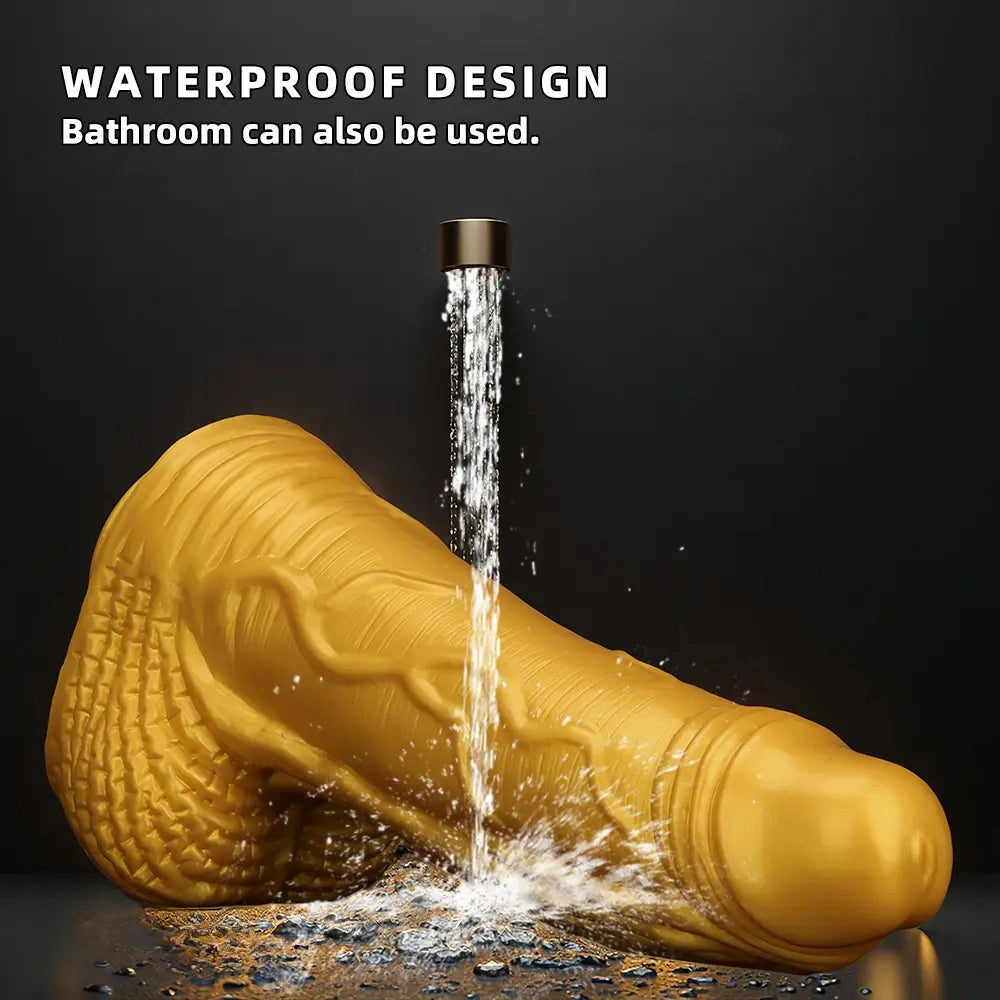 15.35in Huge Thick Silicone Soft Dildo Realistic Design For G-Spot