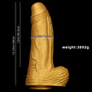 15.35in Huge Thick Silicone Soft Dildo Realistic Design For G-Spot