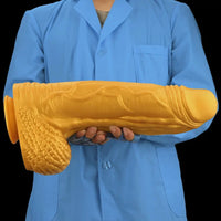15.35in Huge Thick Silicone Soft Dildo Realistic Design For G-Spot