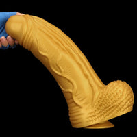 15.35in Huge Thick Silicone Soft Dildo Realistic Design For G-Spot
