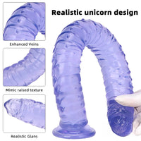 15.35in Long Huge Colorful Dildo For Anal Vaginal Expansion Sex Toy